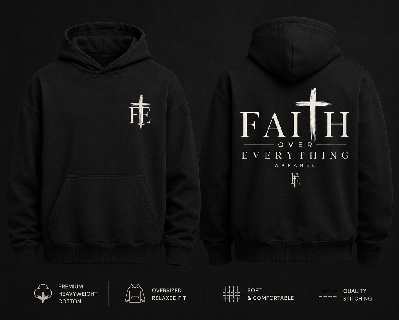 Faith Over Everything Hoodie